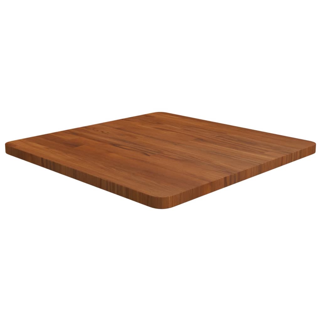 Tafelblad vierkant 60x60x2,5cm behandeld eiken donkerbruin is nu te koop bij PeponiXL, paradijselijk wonen!