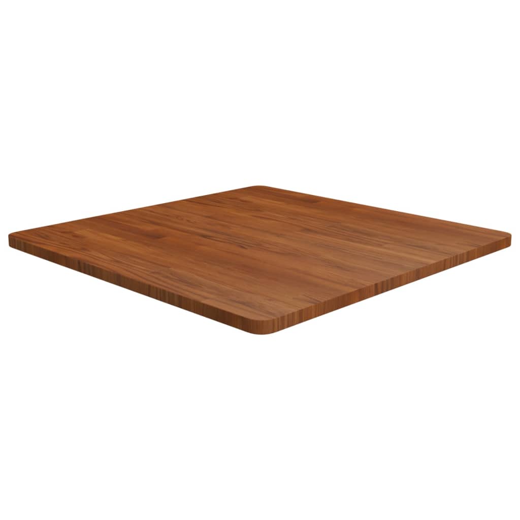 Tafelblad vierkant 80x80x2,5cm behandeld eiken donkerbruin is nu te koop bij PeponiXL, paradijselijk wonen!