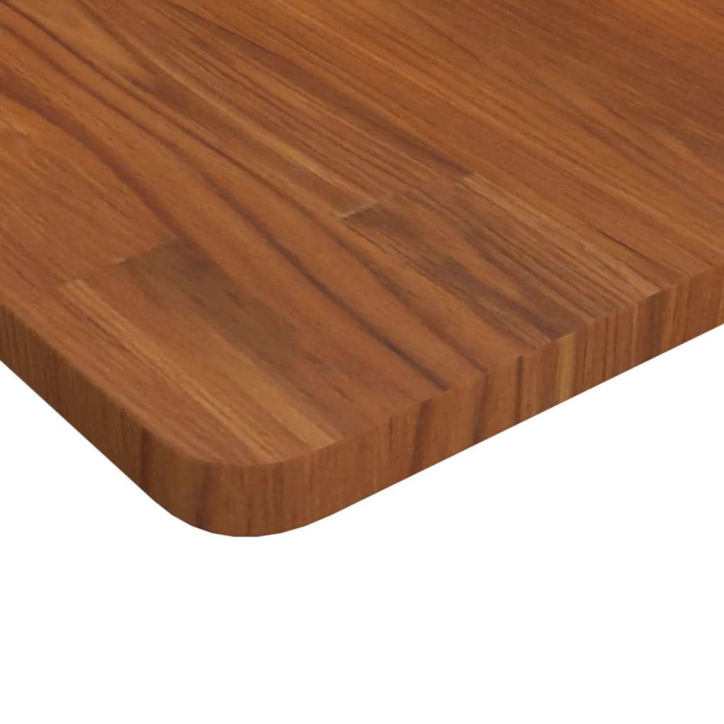 Wastafelblad 80x40x2,5cm behandeld massief hout donkerbruin is nu te koop bij PeponiXL, paradijselijk wonen!