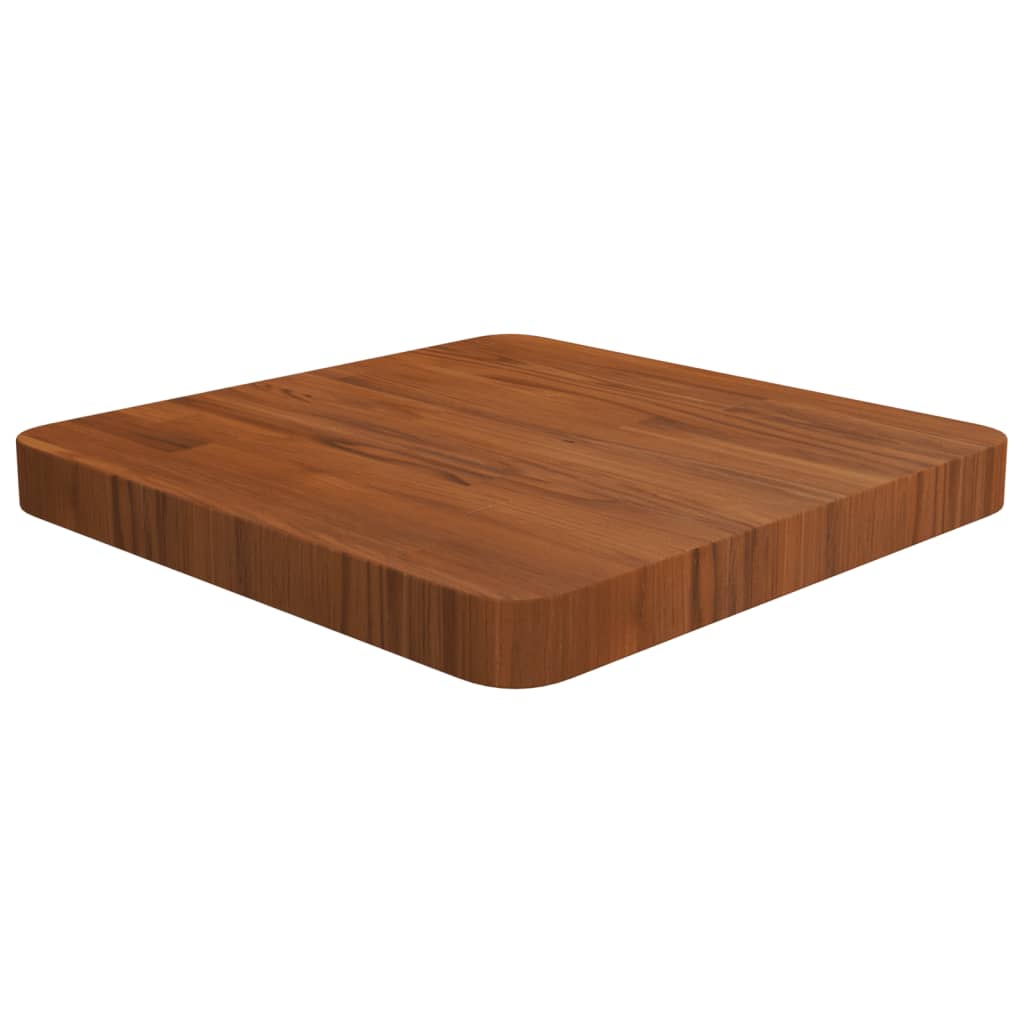 Tafelblad vierkant 40x40x4cm behandeld eiken donkerbruin is nu te koop bij PeponiXL, paradijselijk wonen!