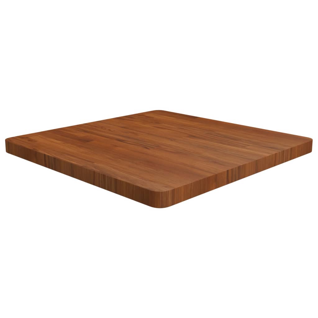 Tafelblad vierkant 70x70x4cm behandeld eiken donkerbruin is nu te koop bij PeponiXL, paradijselijk wonen!