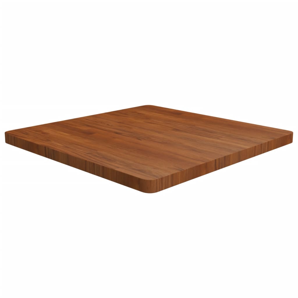 Tafelblad vierkant 80x80x4cm behandeld eiken donkerbruin is nu te koop bij PeponiXL, paradijselijk wonen!
