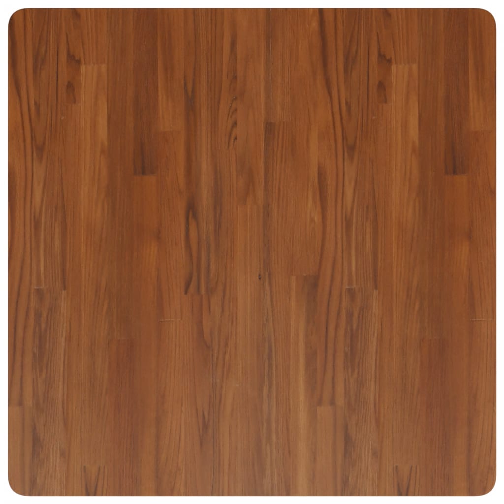 Tafelblad vierkant 80x80x4cm behandeld eiken donkerbruin is nu te koop bij PeponiXL, paradijselijk wonen!