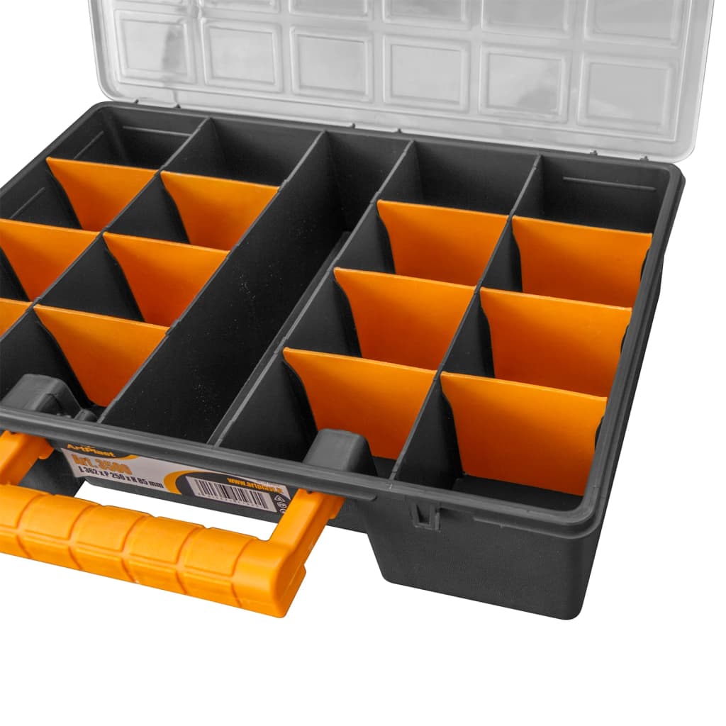 Assortimentsdozen 2 st met verdelers 360x250x85 mm polypropeen is nu te koop bij PeponiXL, paradijselijk wonen!