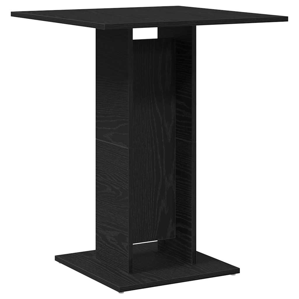 Bijzettafel 70x35x55 cm bewerkt hout gerookt eikenkleurig is nu te koop bij PeponiXL, paradijselijk wonen!