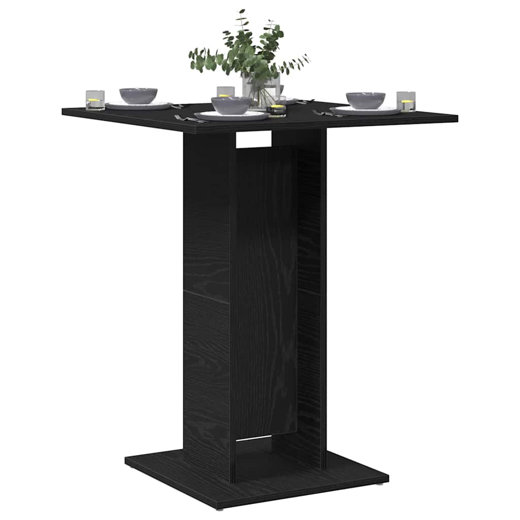 Bijzettafel 70x35x55 cm bewerkt hout gerookt eikenkleurig is nu te koop bij PeponiXL, paradijselijk wonen!