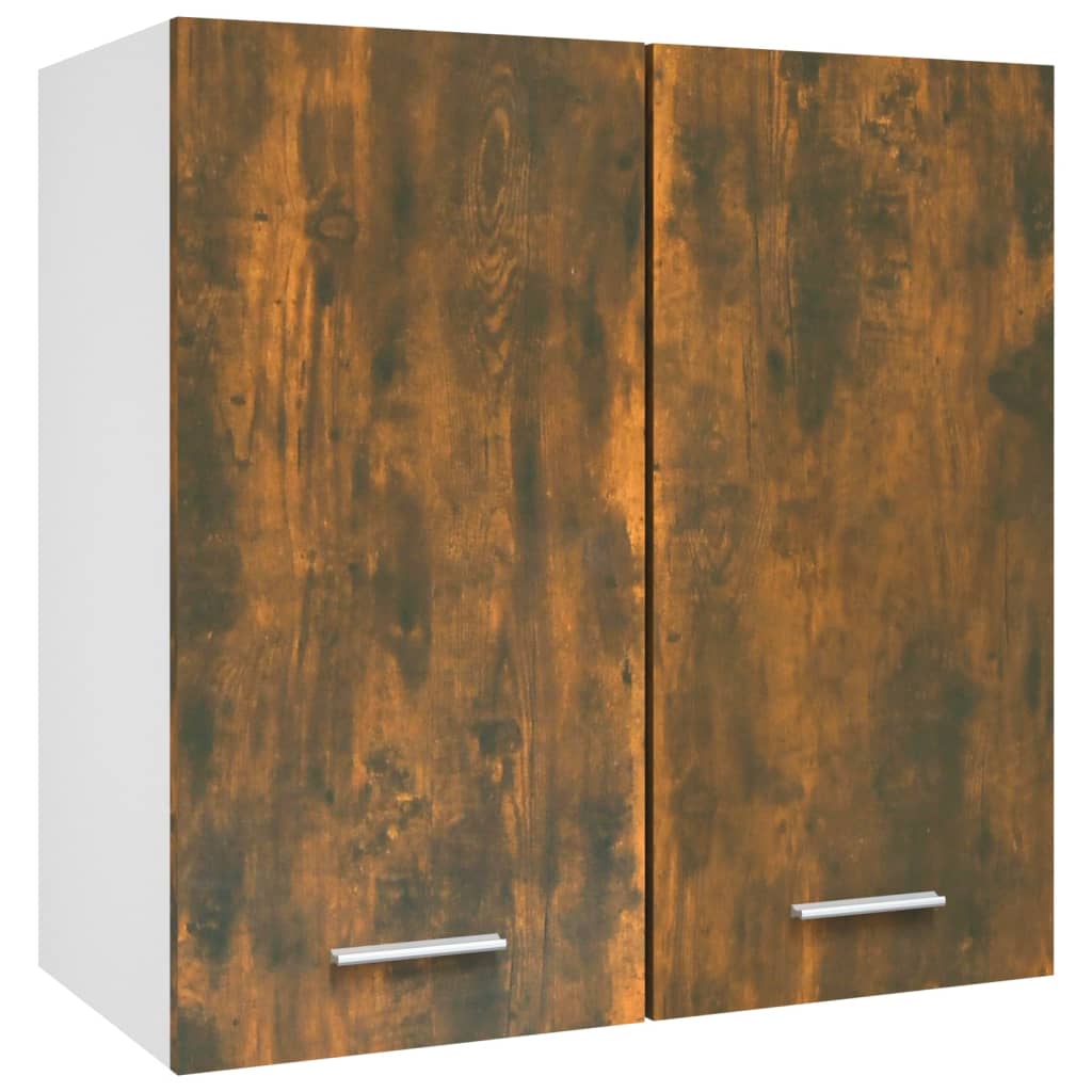 Bovenkast Lyon 60x31x60 cm bewerkt hout gerookt eikenkleurig is nu te koop bij PeponiXL, paradijselijk wonen!