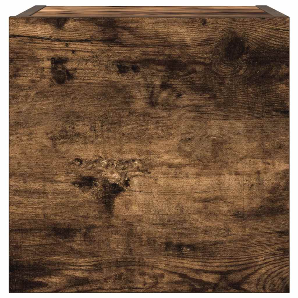 Tv-wandmeubelen 2 st 30,5x30x30 cm gerookt eikenkleurig is nu te koop bij PeponiXL, paradijselijk wonen!
