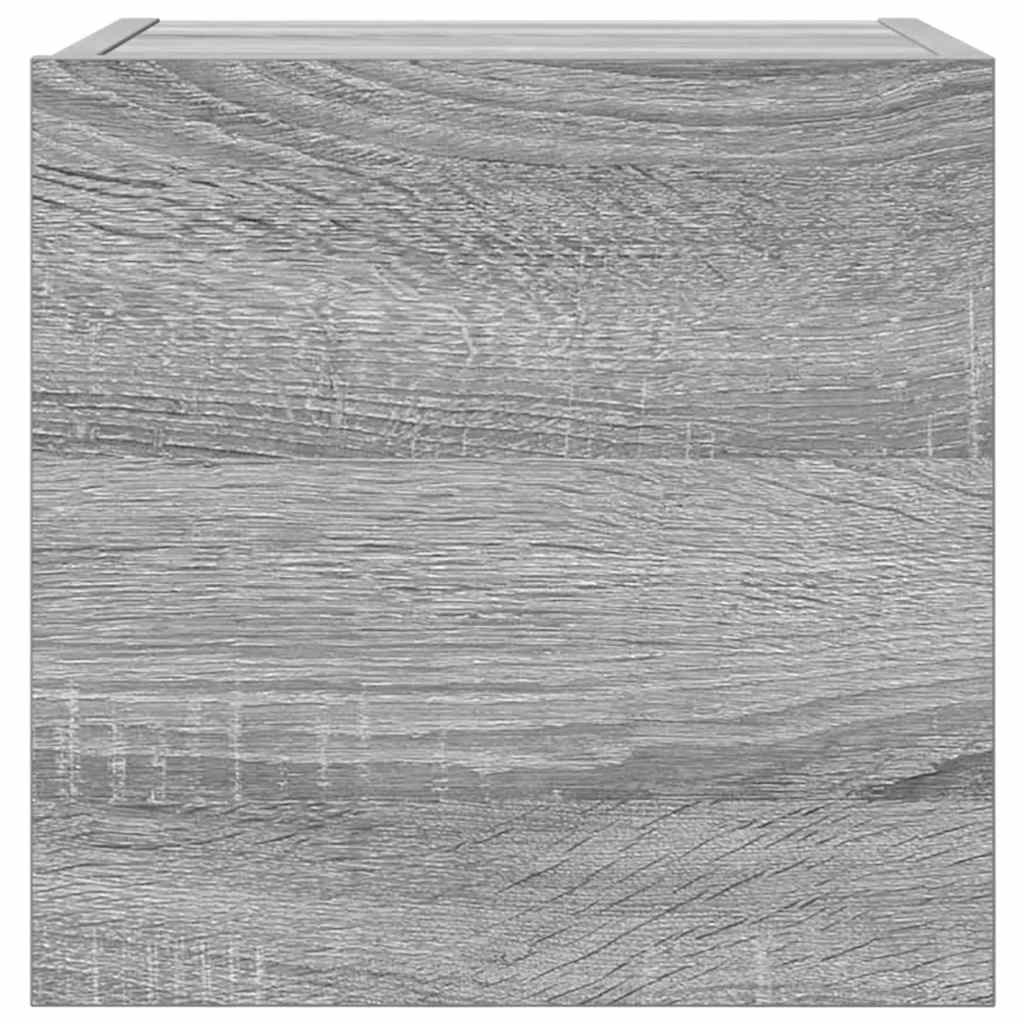 Tv-wandmeubelen 2 st 30,5x30x30 cm grijs sonoma eikenkleurig is nu te koop bij PeponiXL, paradijselijk wonen!