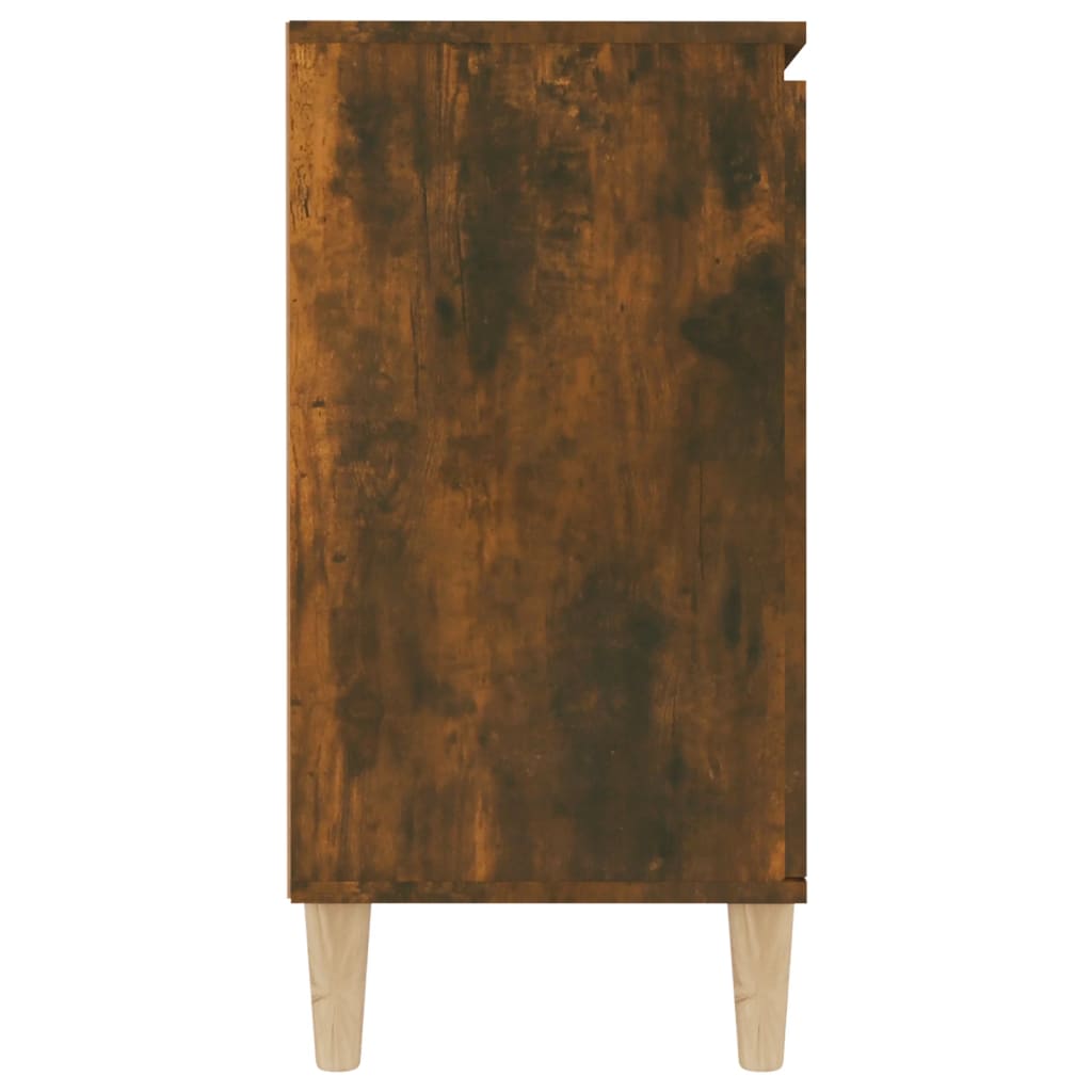 Dressoir 101x35x70 cm bewerkt hout gerookt eikenkleurig is nu te koop bij PeponiXL, paradijselijk wonen!