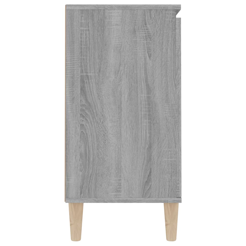 Dressoir 101x35x70 cm bewerkt hout grijs sonoma eikenkleurig is nu te koop bij PeponiXL, paradijselijk wonen!