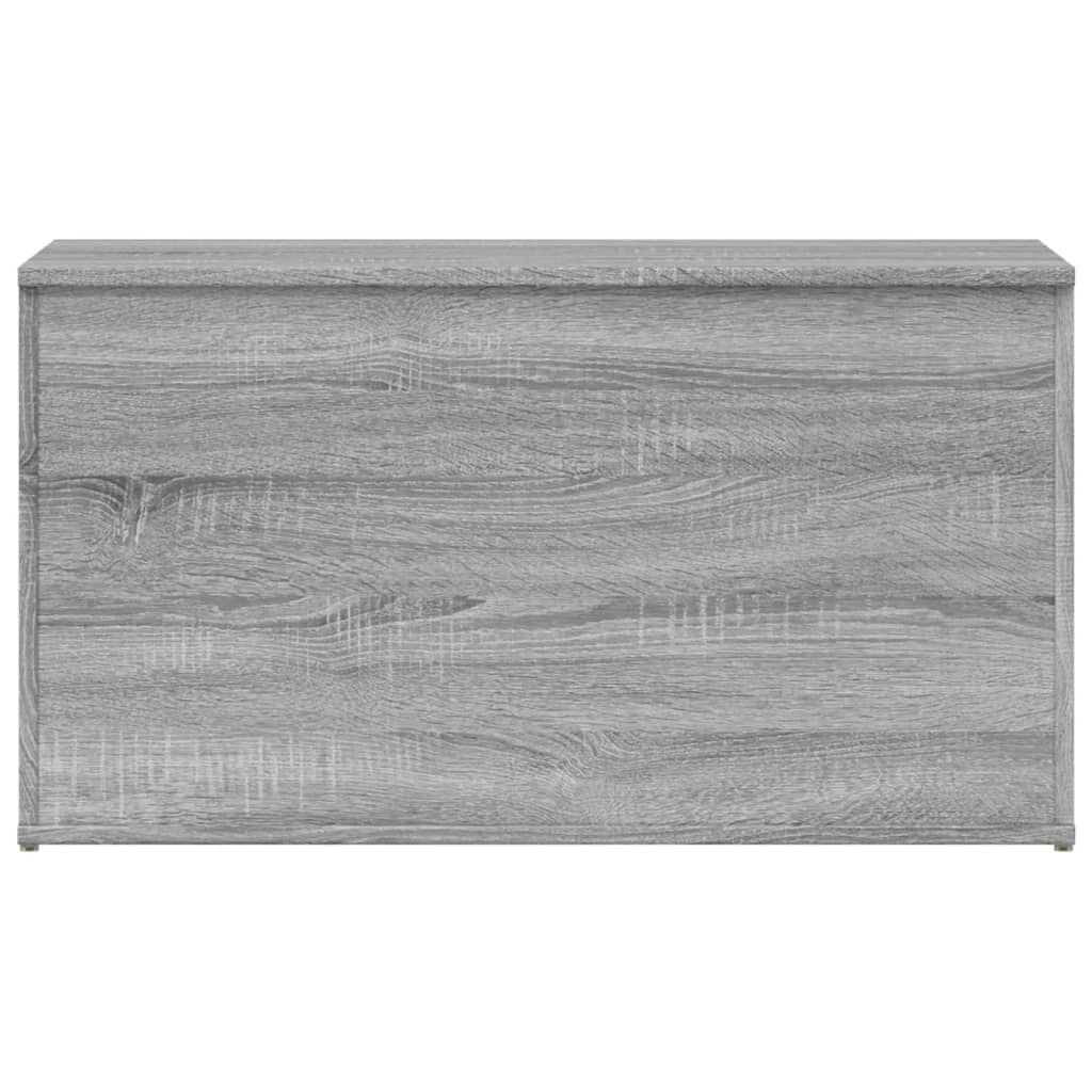 Opbergkist 84x42x46 cm bewerkt hout grijs sonoma eikenkleurig is nu te koop bij PeponiXL, paradijselijk wonen!