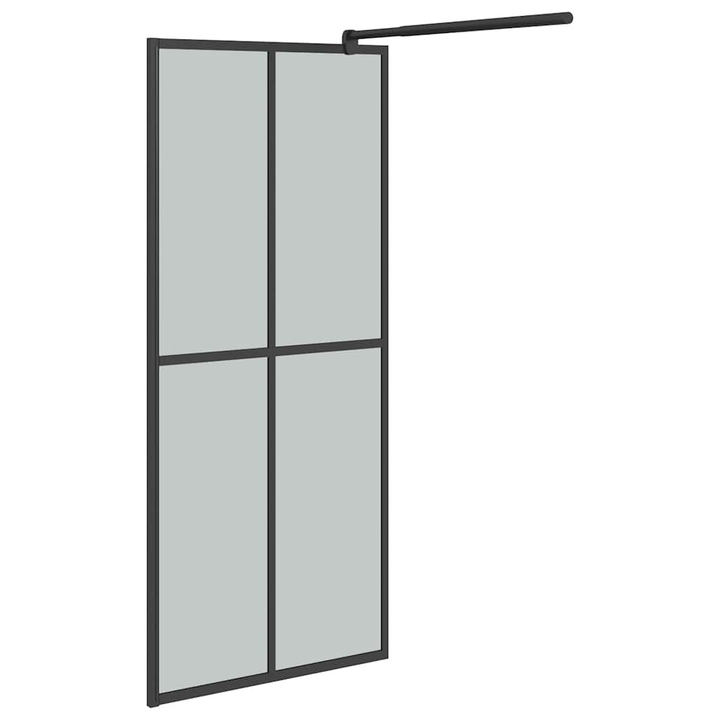 Inloopdouchescherm 90x195 cm donker gehard glas is nu te koop bij PeponiXL, paradijselijk wonen!