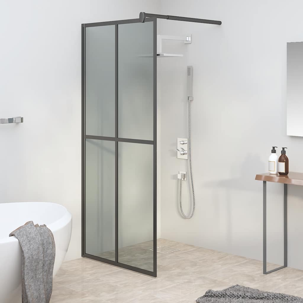 Inloopdouchescherm 90x195 cm donker gehard glas is nu te koop bij PeponiXL, paradijselijk wonen!