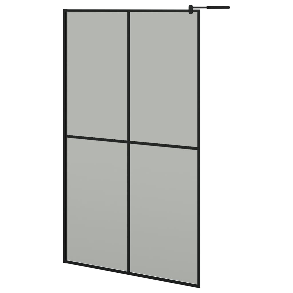 Inloopdouchescherm 118x190 cm donker gehard glas is nu te koop bij PeponiXL, paradijselijk wonen!