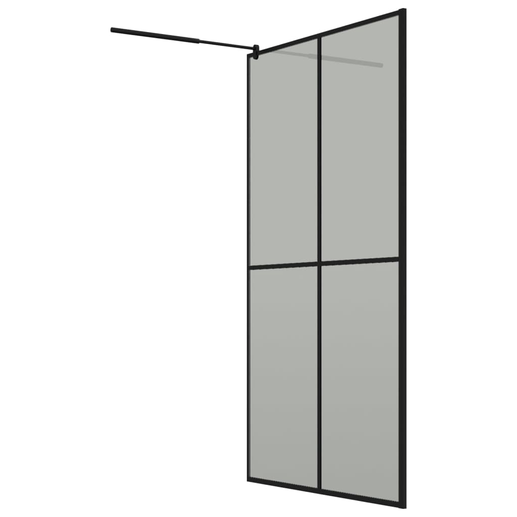Inloopdouchescherm 118x190 cm donker gehard glas is nu te koop bij PeponiXL, paradijselijk wonen!
