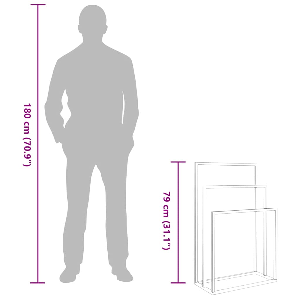 Handdoekenrek vrijstaand 48x24x79 cm ijzer wit is nu te koop bij PeponiXL, paradijselijk wonen!