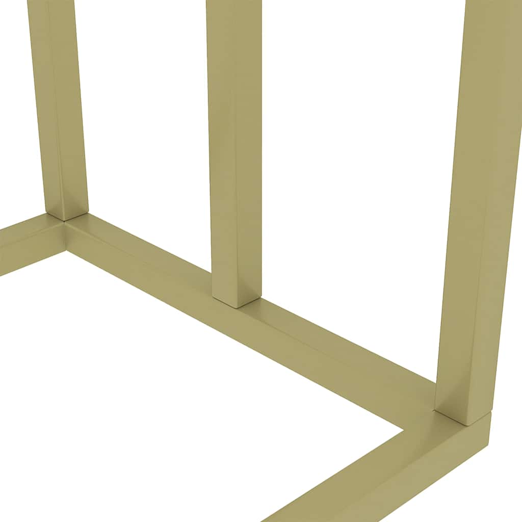 Handdoekenrek vrijstaand 48x24x79 cm ijzer goudkleurig is nu te koop bij PeponiXL, paradijselijk wonen!