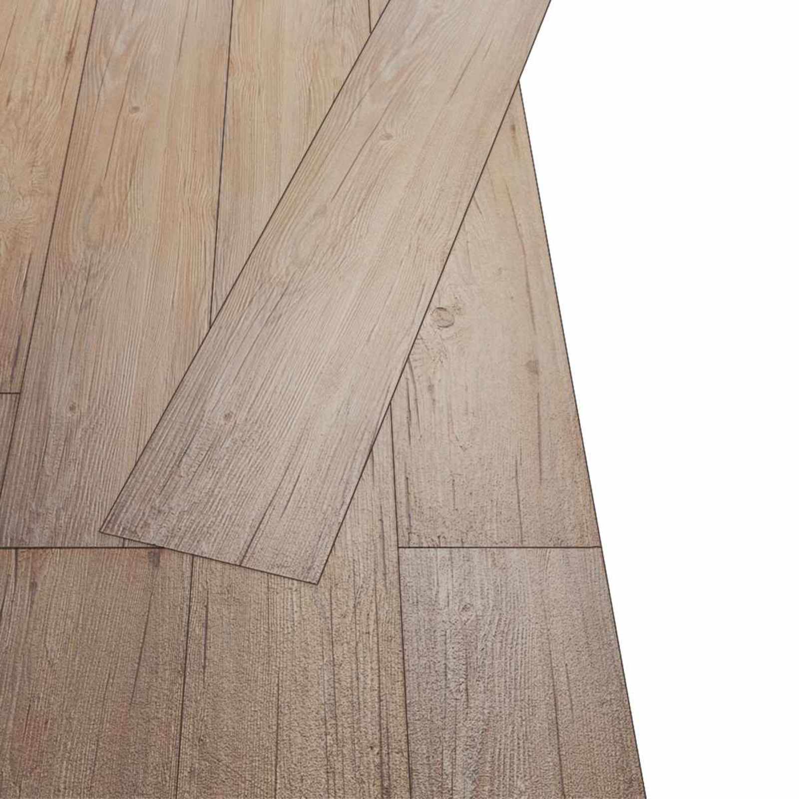 Vloerplanken 18 pcs Eikenbruin 2,51 m² PVC is nu te koop bij PeponiXL, paradijselijk wonen!