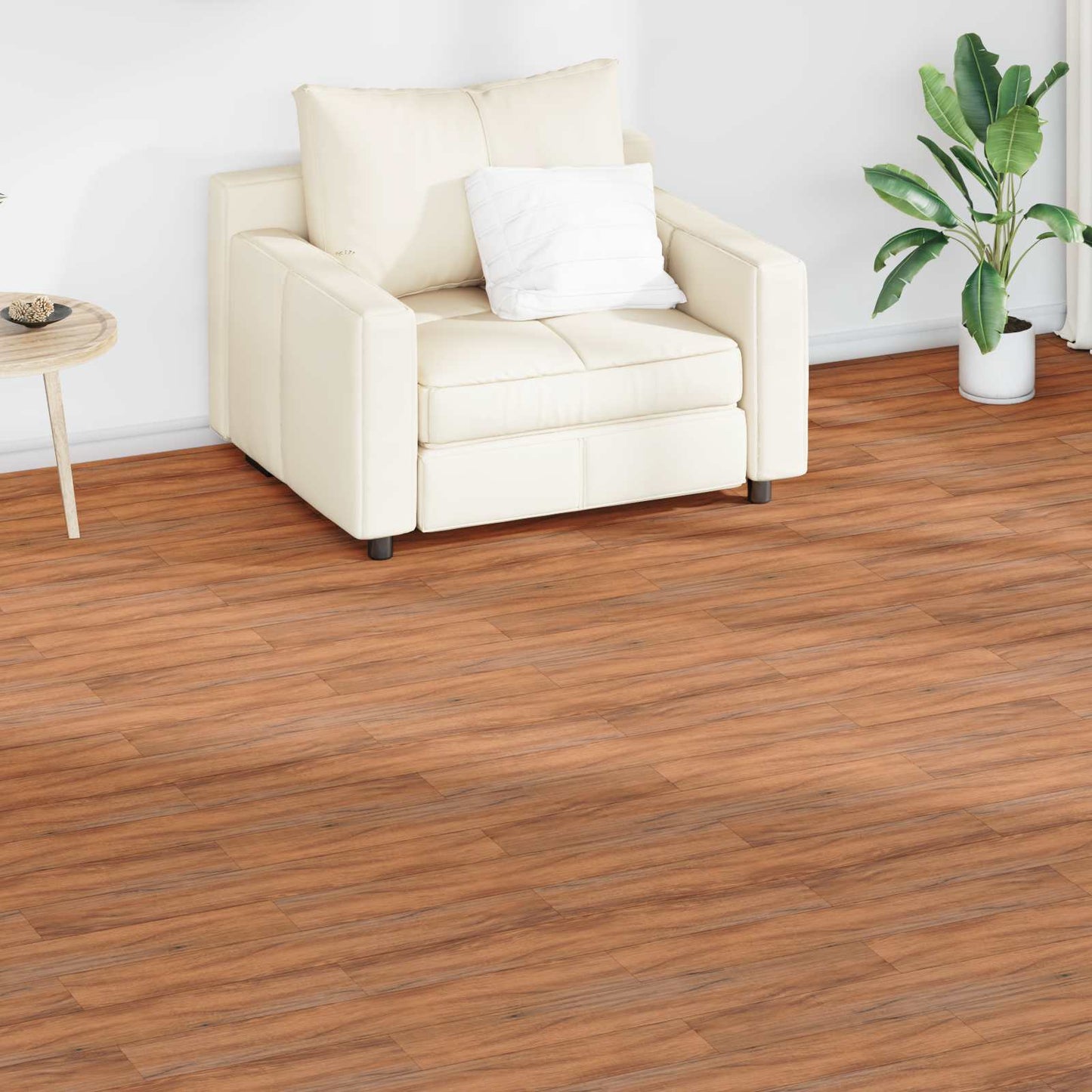 Vloerplanken 18 pcs Naturel 2,51 m² PVC is nu te koop bij PeponiXL, paradijselijk wonen!