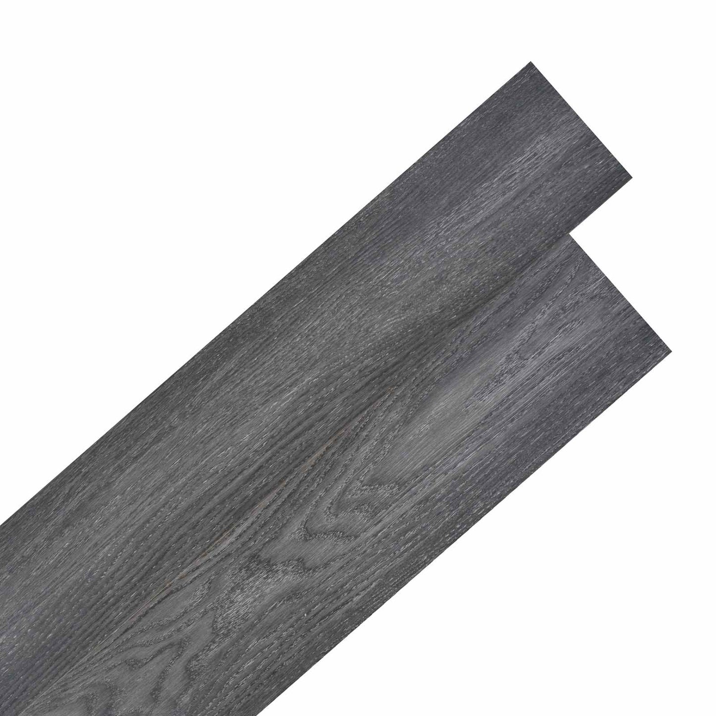 Vloerplanken 18 pcs Zwart en Wit 2,51 m² PVC is nu te koop bij PeponiXL, paradijselijk wonen!