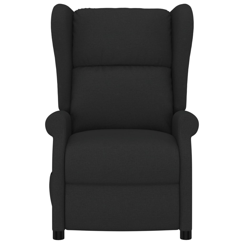 Fauteuil verstelbaar elektrisch stof zwart is nu te koop bij PeponiXL, paradijselijk wonen!