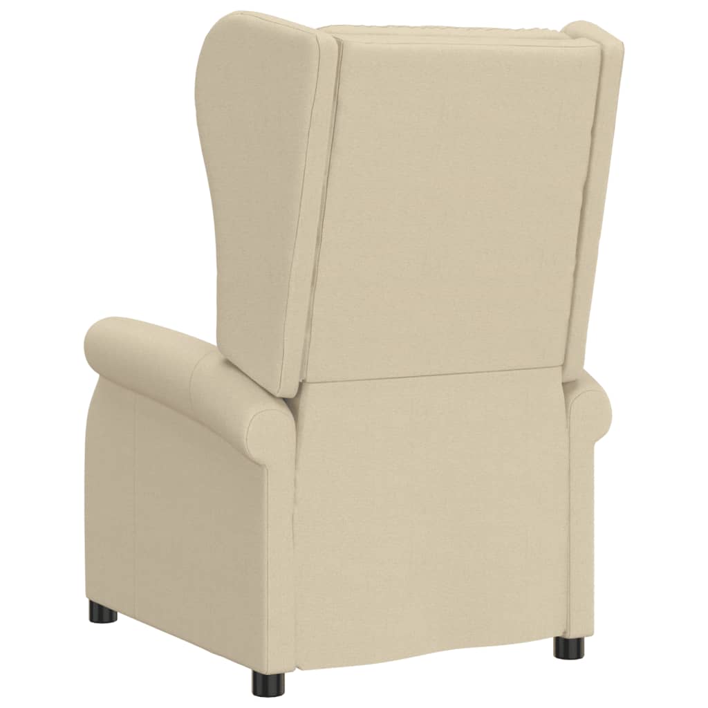 Fauteuil verstelbaar elektrisch stof crème is nu te koop bij PeponiXL, paradijselijk wonen!