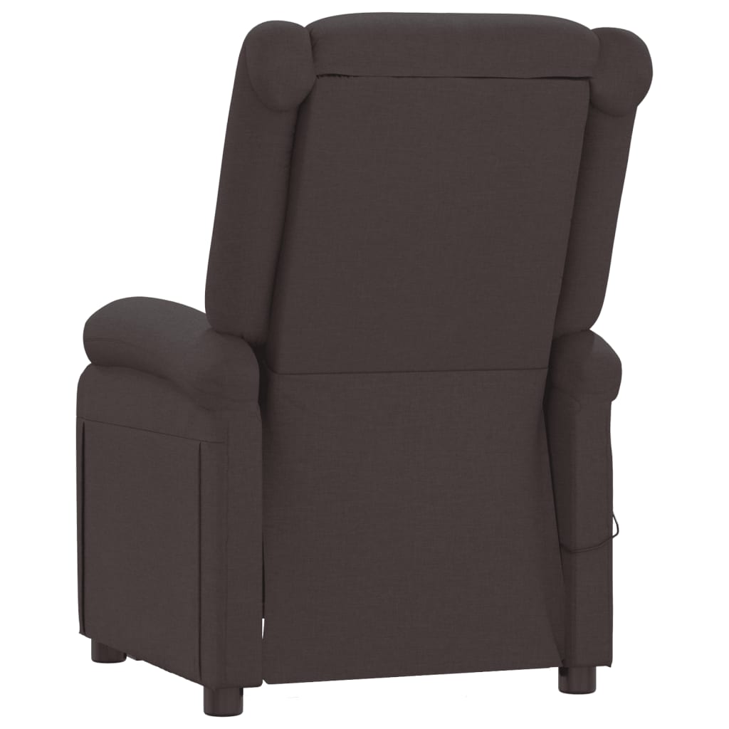 Fauteuil verstelbaar elektrisch stof donkerbruin is nu te koop bij PeponiXL, paradijselijk wonen!
