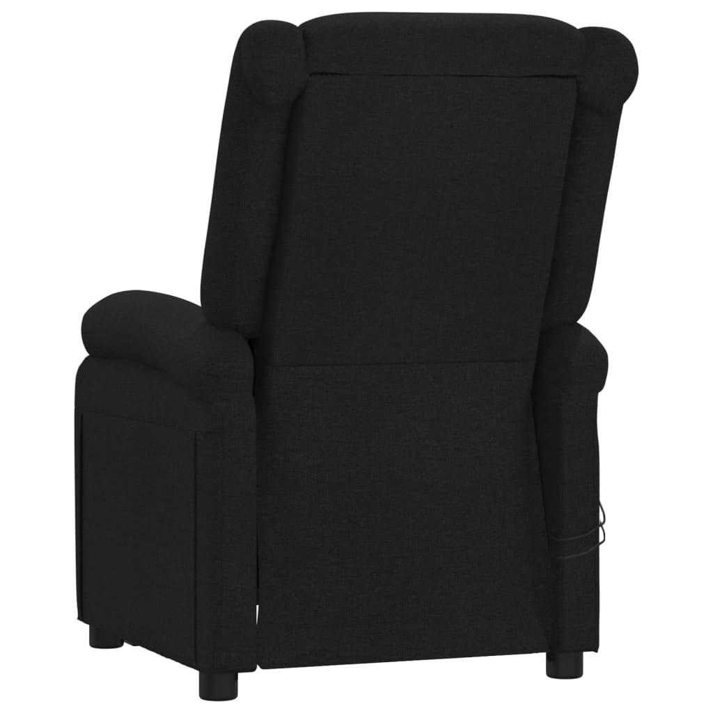 Massagestoel elektrisch stof zwart is nu te koop bij PeponiXL, paradijselijk wonen!