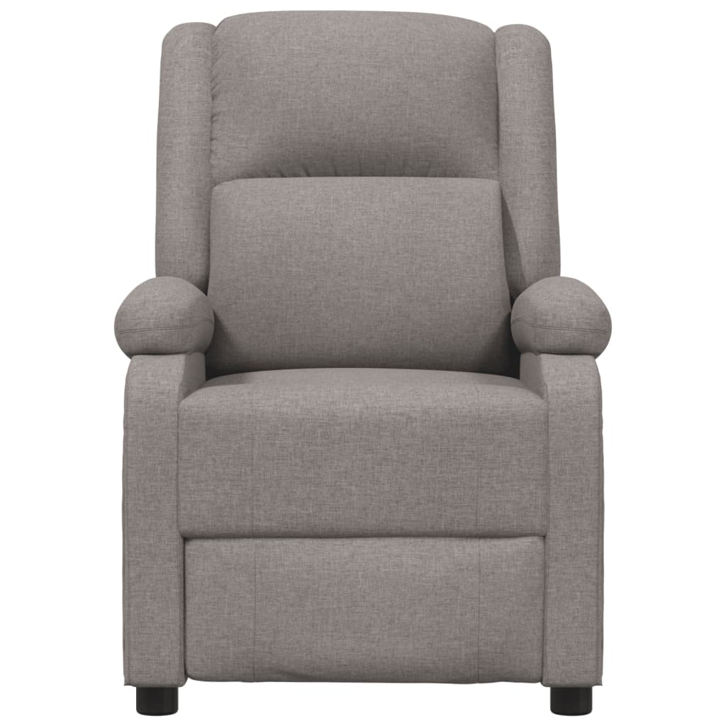 Massagestoel elektrisch stof taupe is nu te koop bij PeponiXL, paradijselijk wonen!