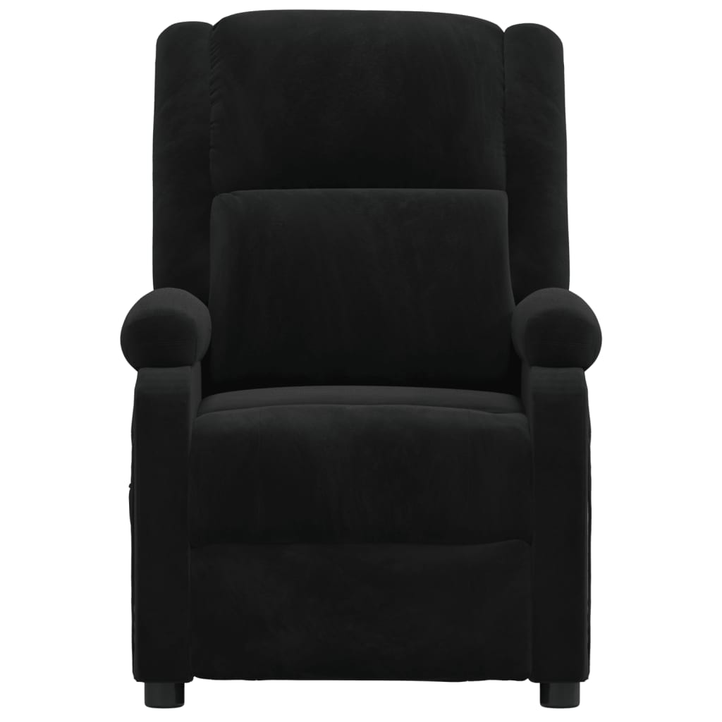 Fauteuil verstelbaar elektrisch stof zwart is nu te koop bij PeponiXL, paradijselijk wonen!