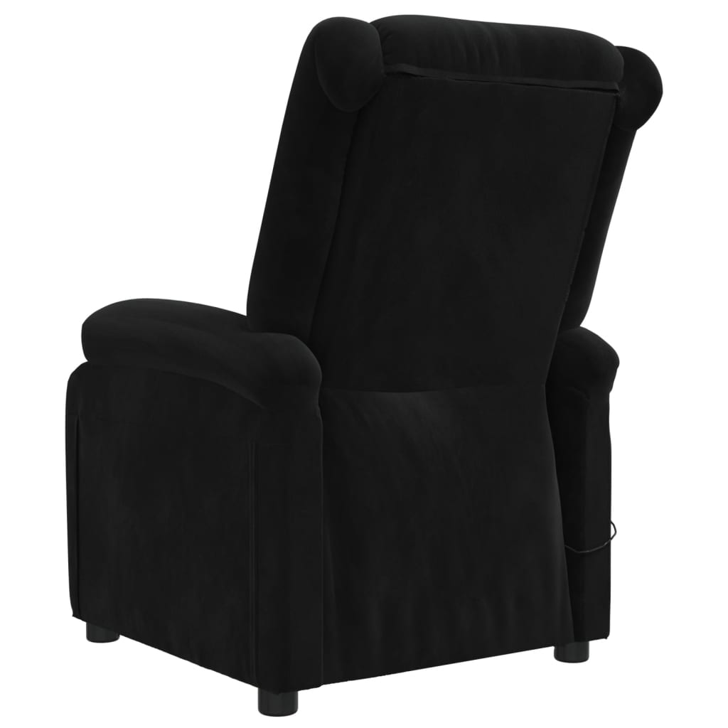Fauteuil verstelbaar elektrisch stof zwart is nu te koop bij PeponiXL, paradijselijk wonen!