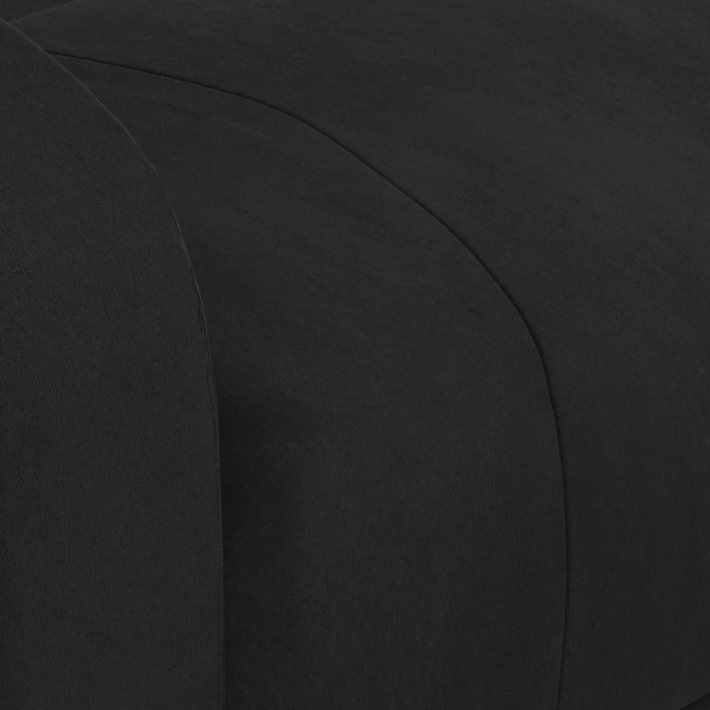 Massagestoel elektrisch verstelbaar fluweel zwart is nu te koop bij PeponiXL, paradijselijk wonen!