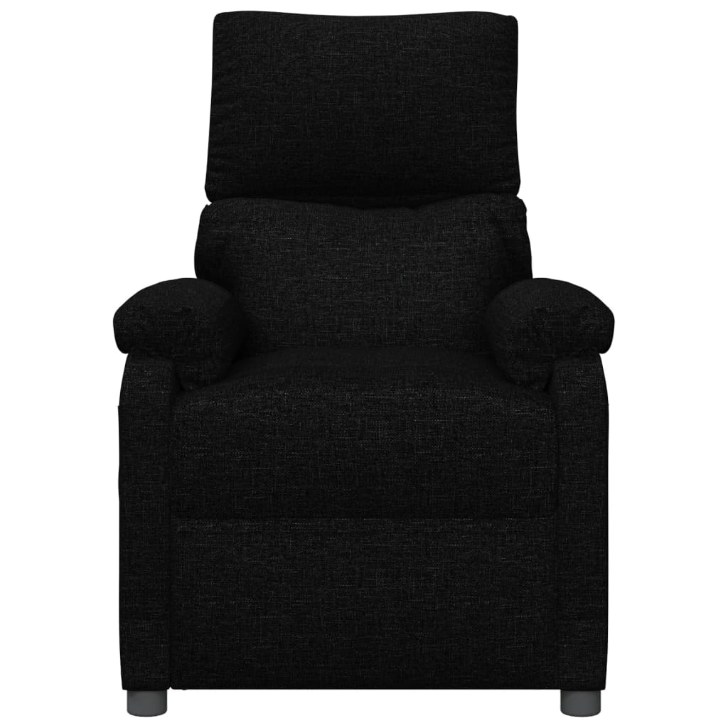 Fauteuil verstelbaar elektrisch stof zwart is nu te koop bij PeponiXL, paradijselijk wonen!