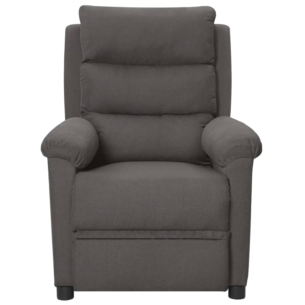 Fauteuil elektrisch verstelbaar stof donkergrijs is nu te koop bij PeponiXL, paradijselijk wonen!