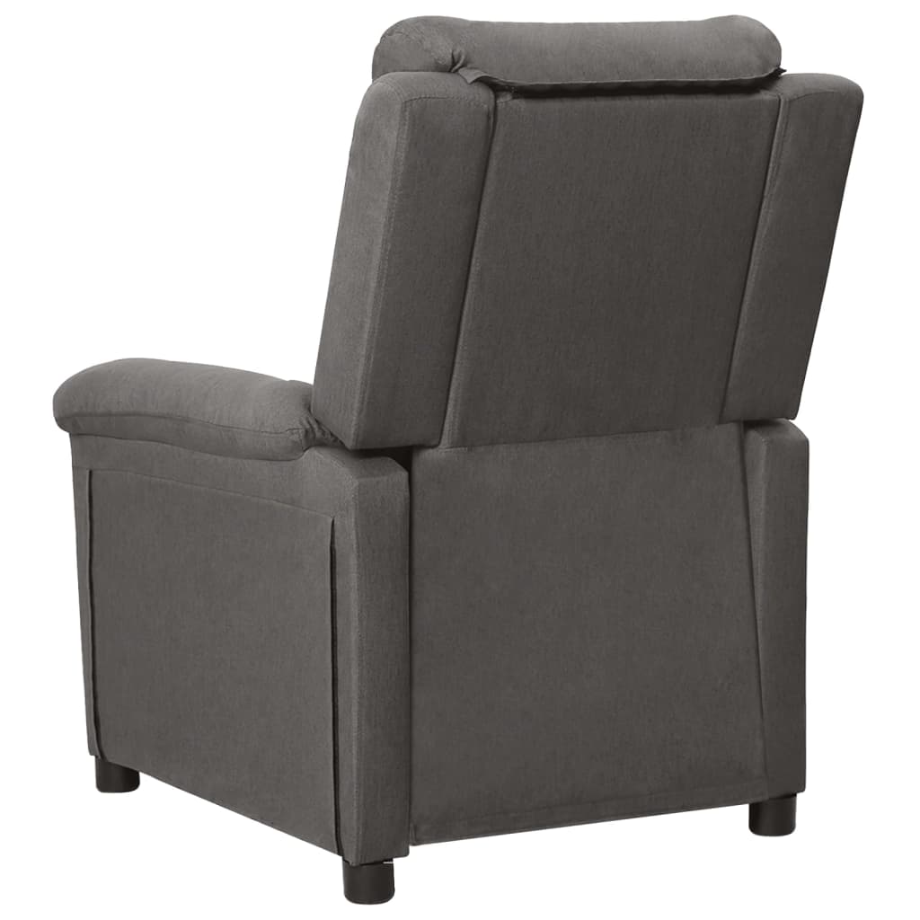 Fauteuil elektrisch verstelbaar stof donkergrijs is nu te koop bij PeponiXL, paradijselijk wonen!