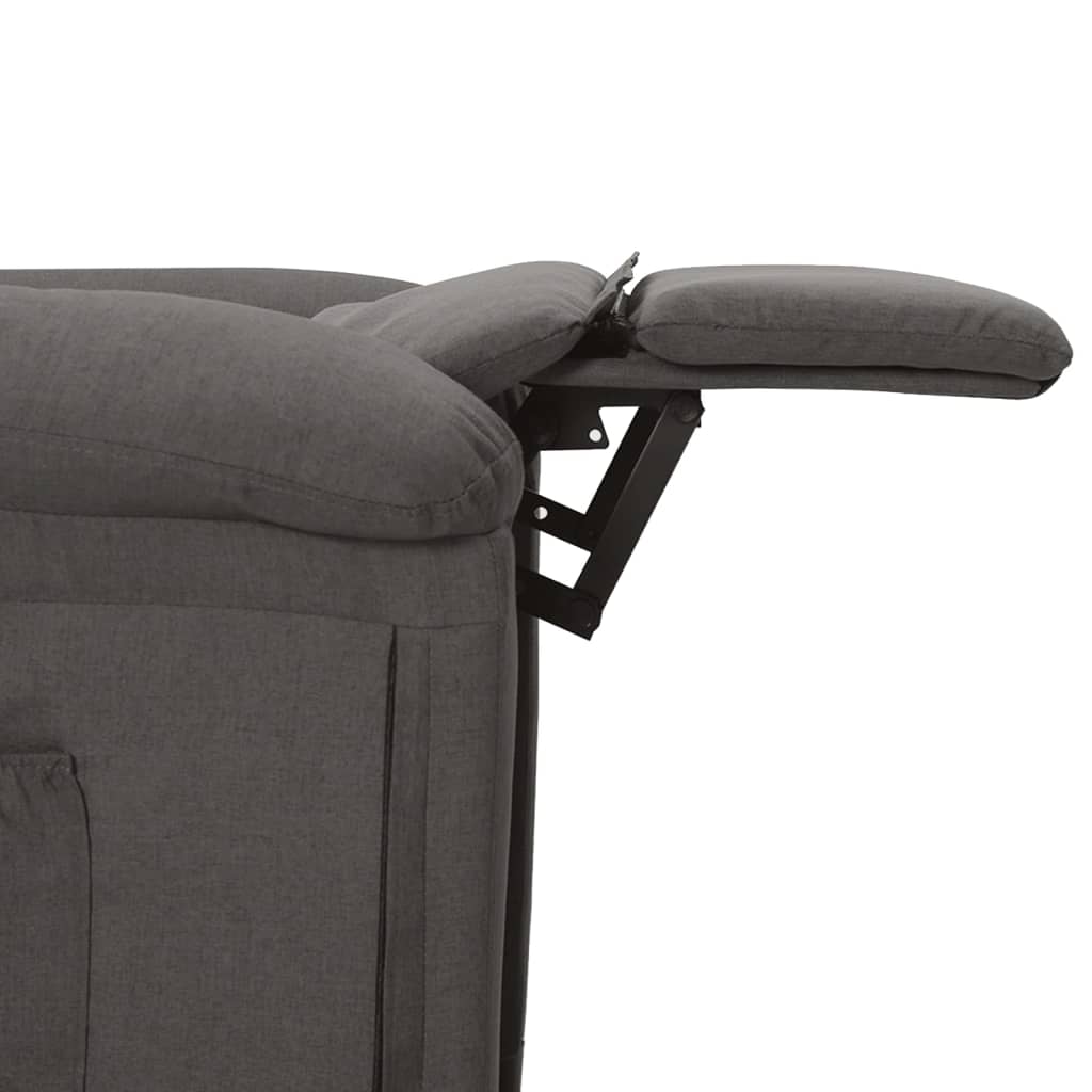 Fauteuil elektrisch verstelbaar stof donkergrijs is nu te koop bij PeponiXL, paradijselijk wonen!