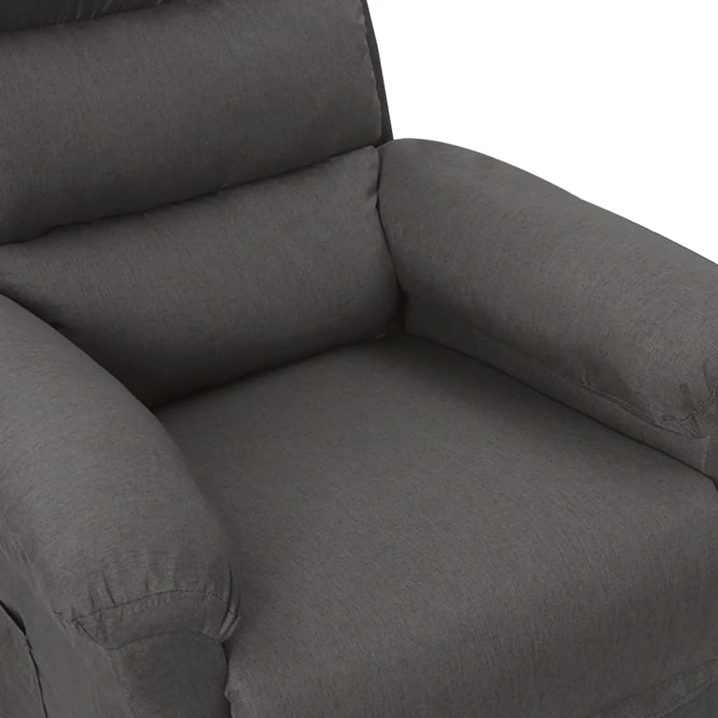 Fauteuil elektrisch verstelbaar stof donkergrijs is nu te koop bij PeponiXL, paradijselijk wonen!