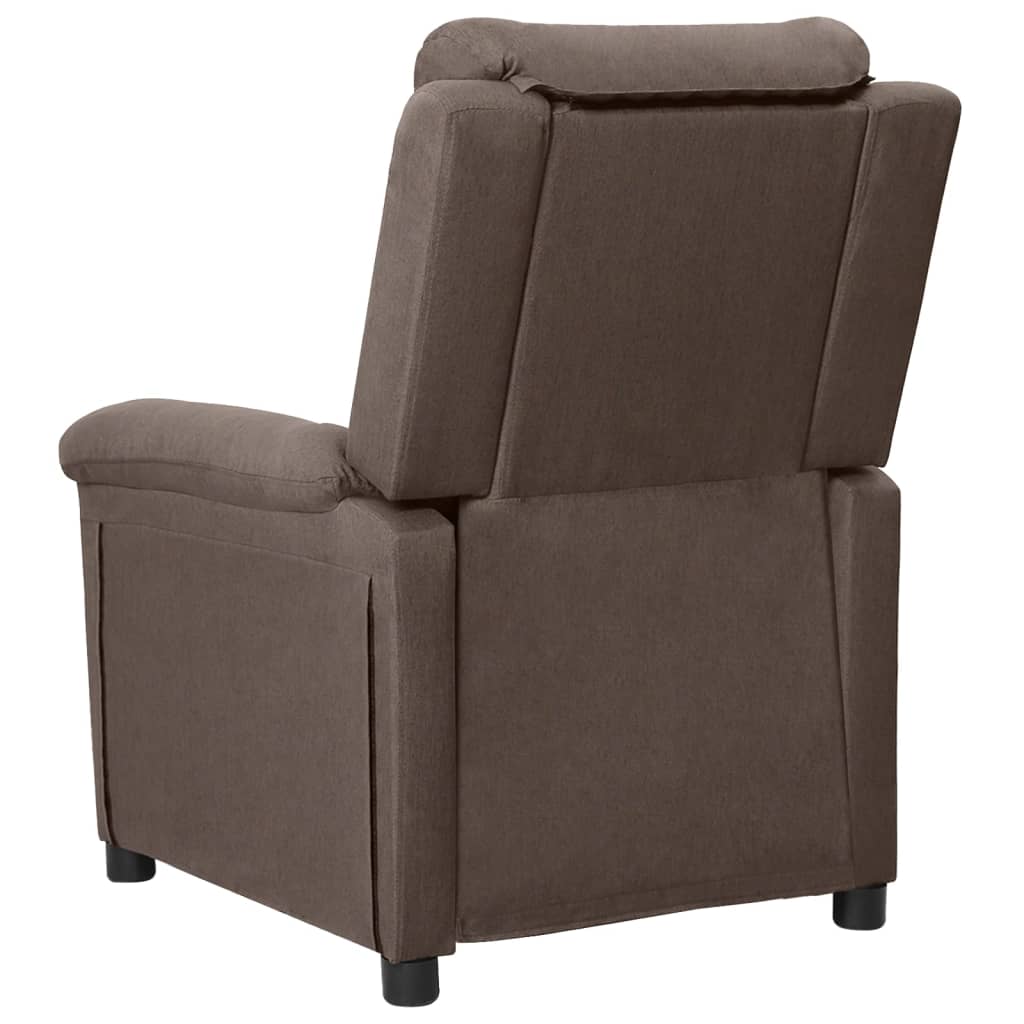 Massagestoel elektrisch stof taupe is nu te koop bij PeponiXL, paradijselijk wonen!