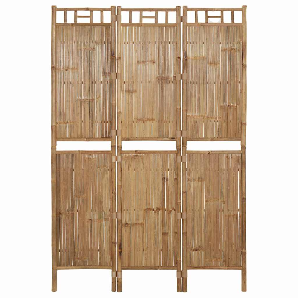 Kamerscherm met 3 panelen 120x180 cm bamboe is nu te koop bij PeponiXL, paradijselijk wonen!