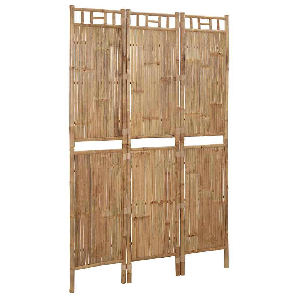 Kamerscherm met 3 panelen 120x180 cm bamboe is nu te koop bij PeponiXL, paradijselijk wonen!