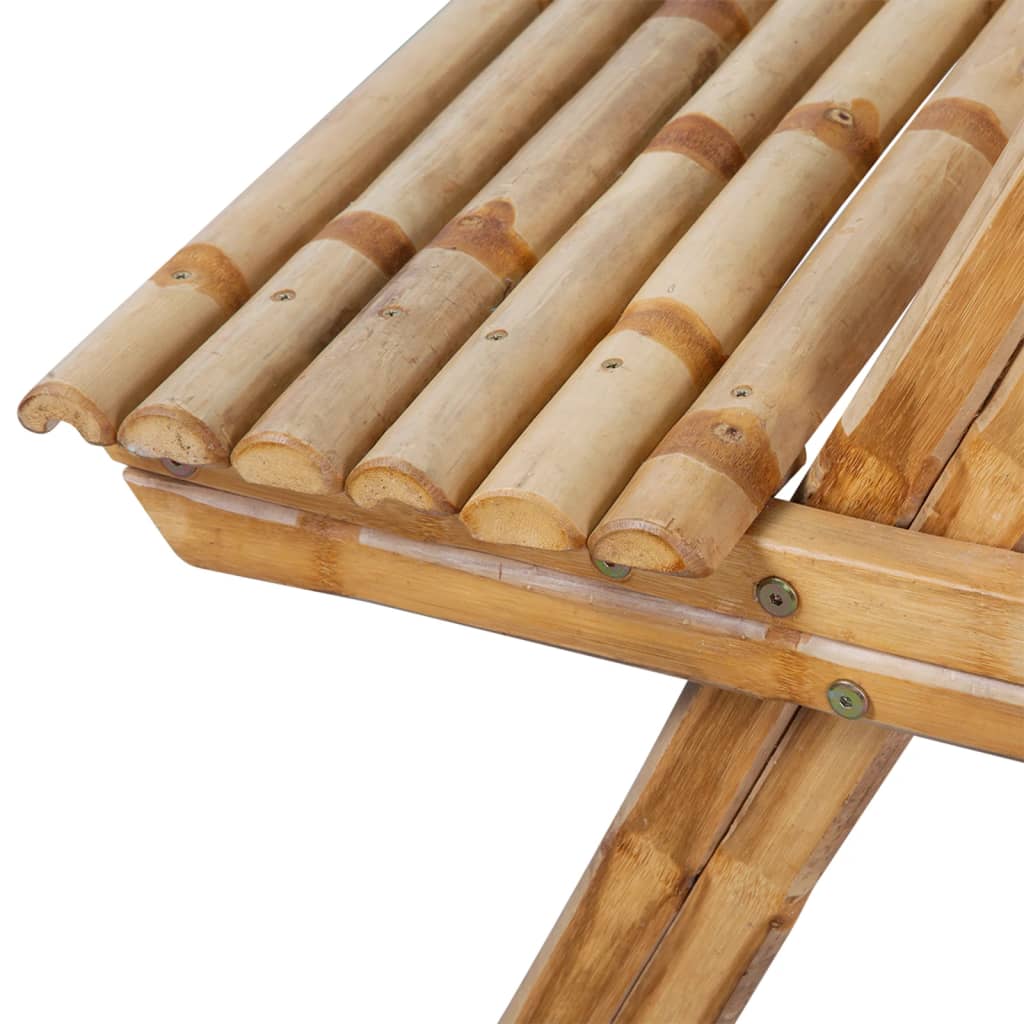Picknicktafel 115x115x81 cm bamboe is nu te koop bij PeponiXL, paradijselijk wonen!