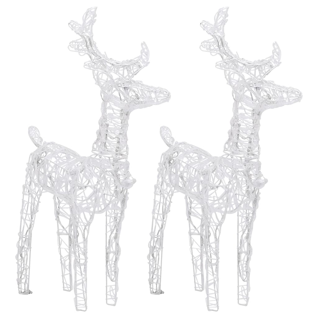 Kerstversiering rendieren en slee 320 LED's acryl is nu te koop bij PeponiXL, paradijselijk wonen!