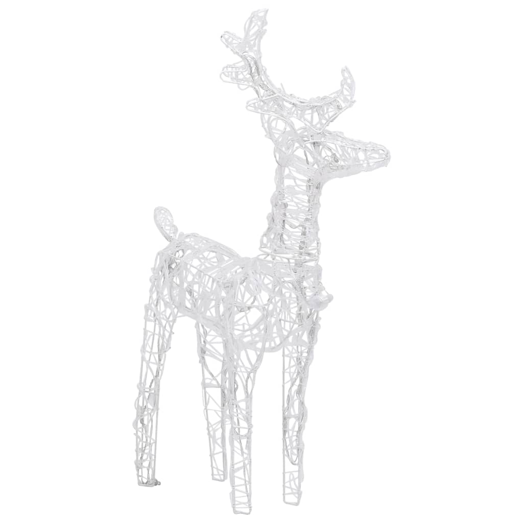 Kerstversiering rendieren en slee 320 LED's acryl is nu te koop bij PeponiXL, paradijselijk wonen!