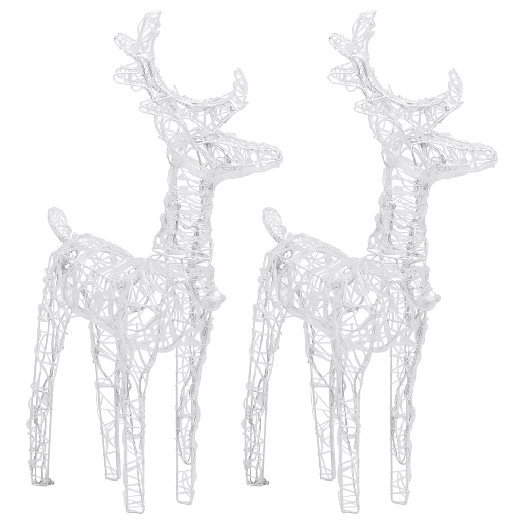 Kerstversiering rendieren en slee 320 LED's acryl is nu te koop bij PeponiXL, paradijselijk wonen!