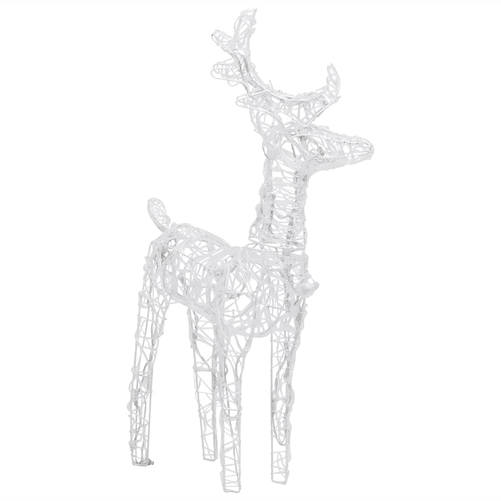 Kerstversiering rendieren en slee 320 LED's acryl is nu te koop bij PeponiXL, paradijselijk wonen!