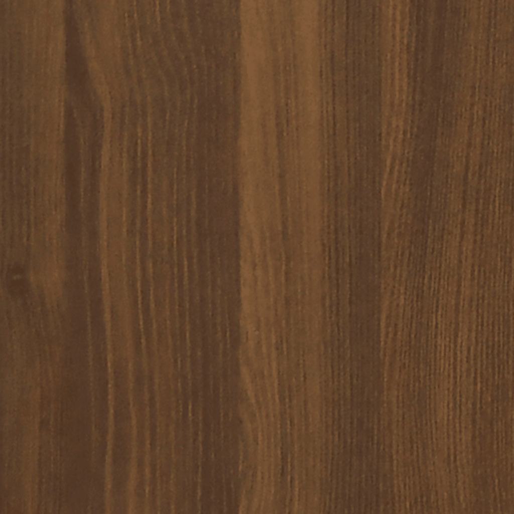 Schoenenkast 59x17x150 cm bewerkt hout bruin eikenkleur is nu te koop bij PeponiXL, paradijselijk wonen!