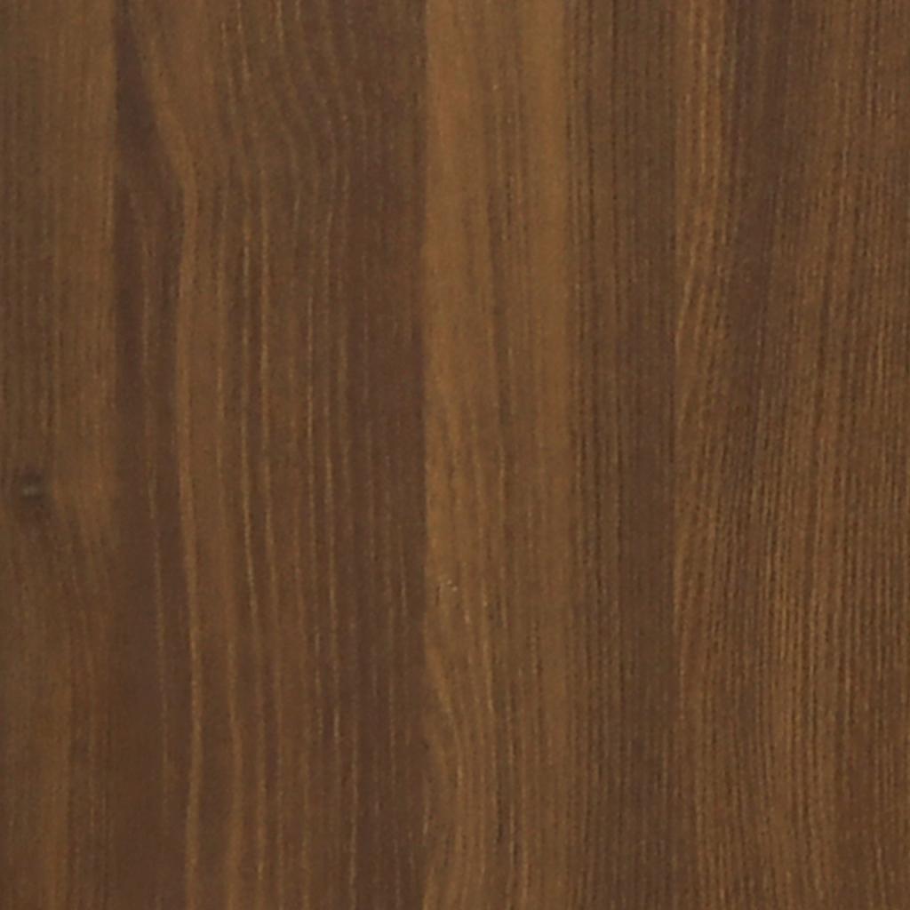Schoenenkast 59x17x81 cm bewerkt hout bruin eikenkleur is nu te koop bij PeponiXL, paradijselijk wonen!