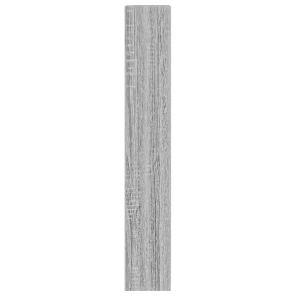 Schoenenkast 63x24x147 cm bewerkt hout grijs sonoma is nu te koop bij PeponiXL, paradijselijk wonen!