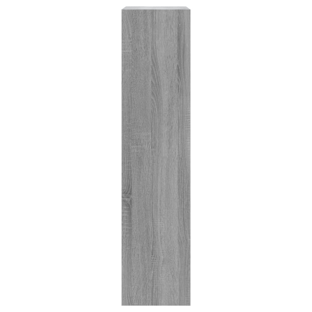 Schoenenkast 63x24x103 cm bewerkt hout grijs sonoma is nu te koop bij PeponiXL, paradijselijk wonen!